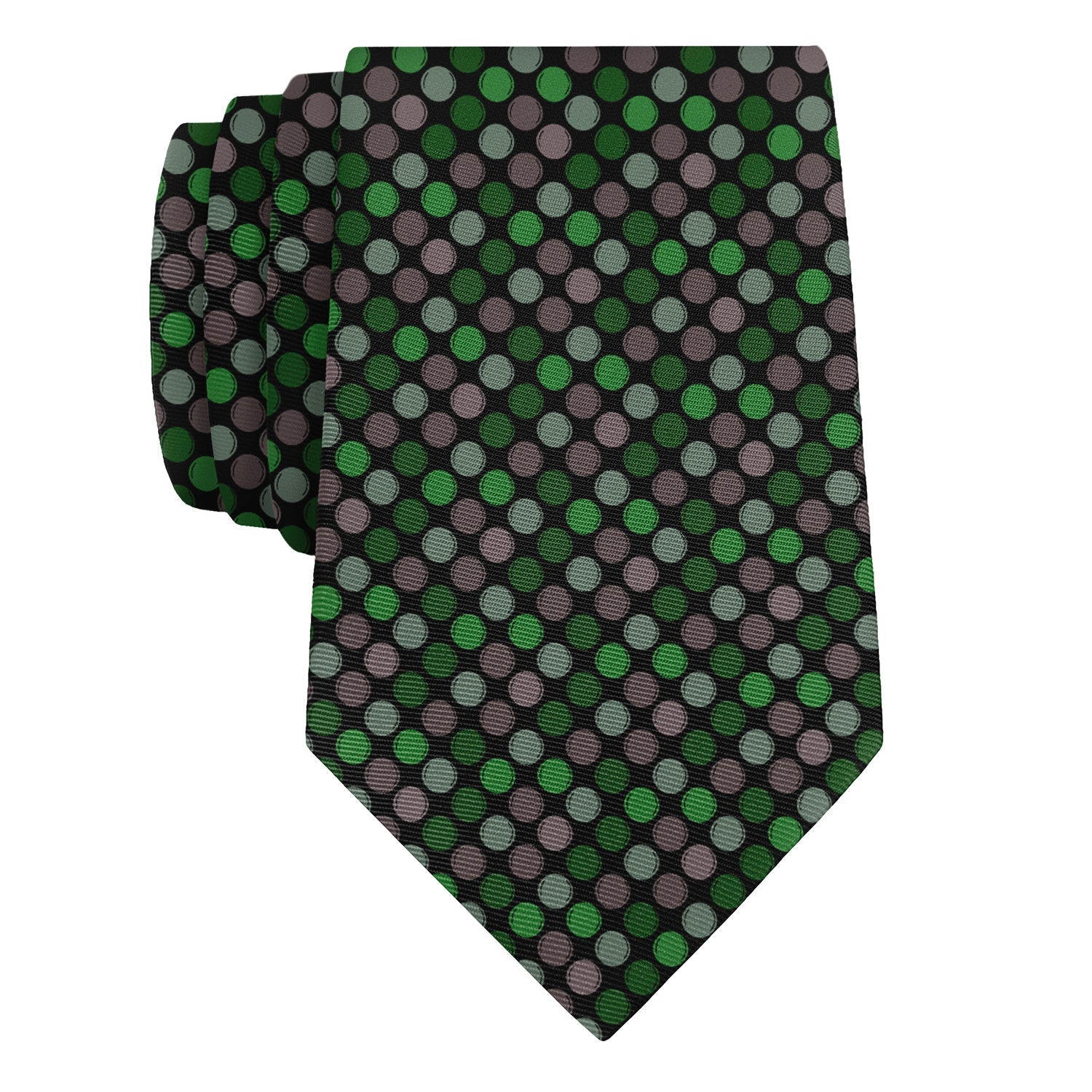 Palette Dots Necktie - Rolled - Knotty Tie Co.