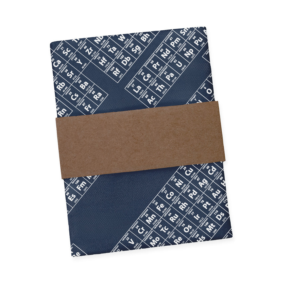 Periodic Table Pocket Square - Packaging - Knotty Tie Co.