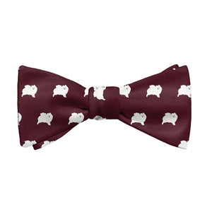 Pomeranian Bow Tie - Adult Standard Self-Tie 14-18" -  - Knotty Tie Co.