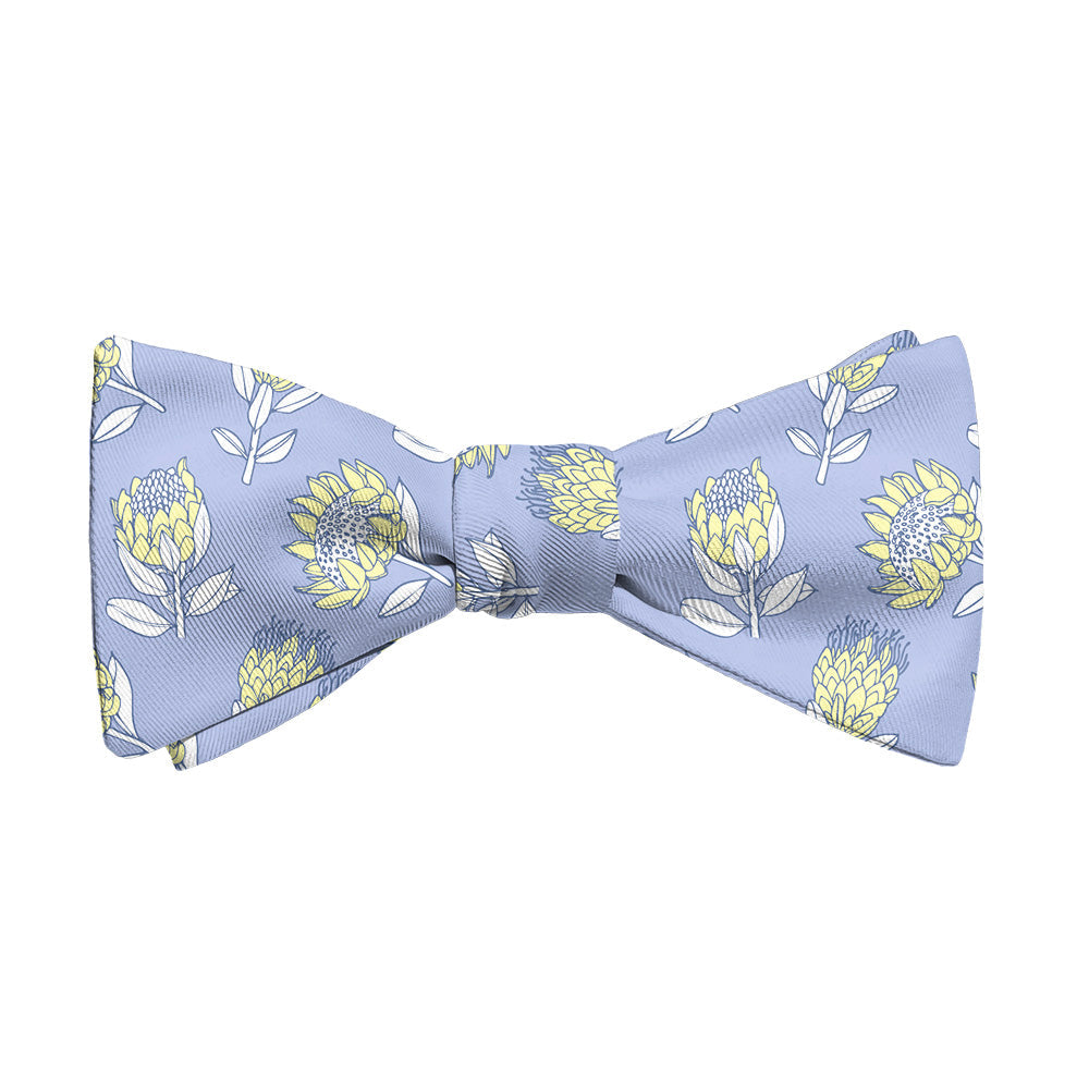 Protea Floral Bow Tie - Adult Standard Self-Tie 14-18" -  - Knotty Tie Co.