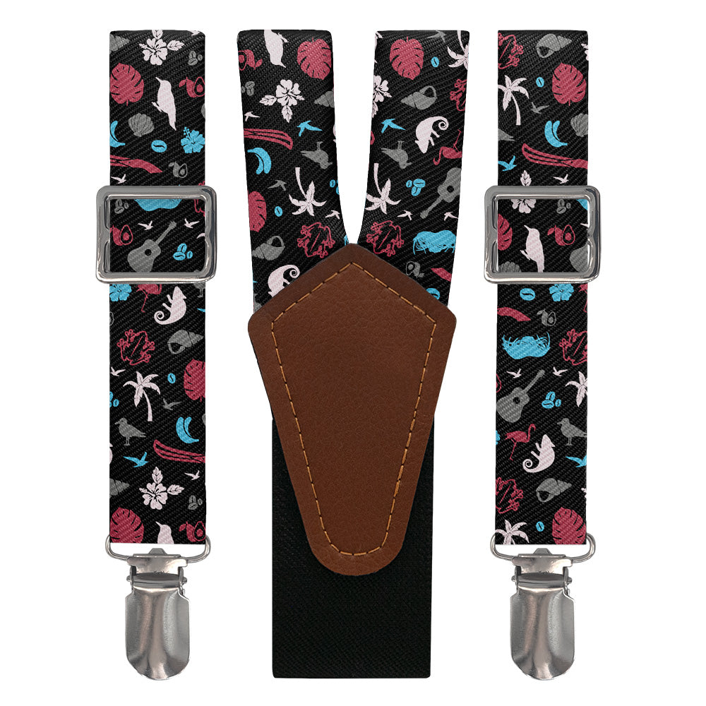 Puerto Rico Heritage Suspenders - Main View - Knotty Tie Co.