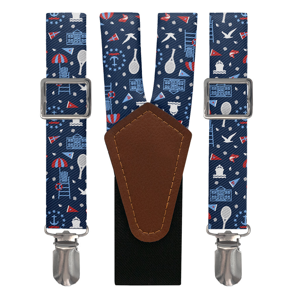 Rhode Island State Heritage Suspenders - Main View - Knotty Tie Co.