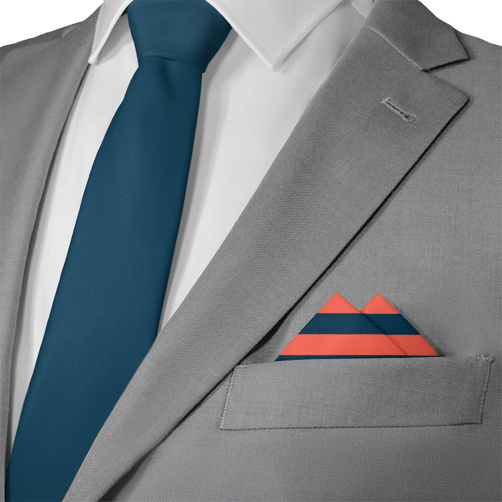 Custom Rugby 1 Logo Pocket Square