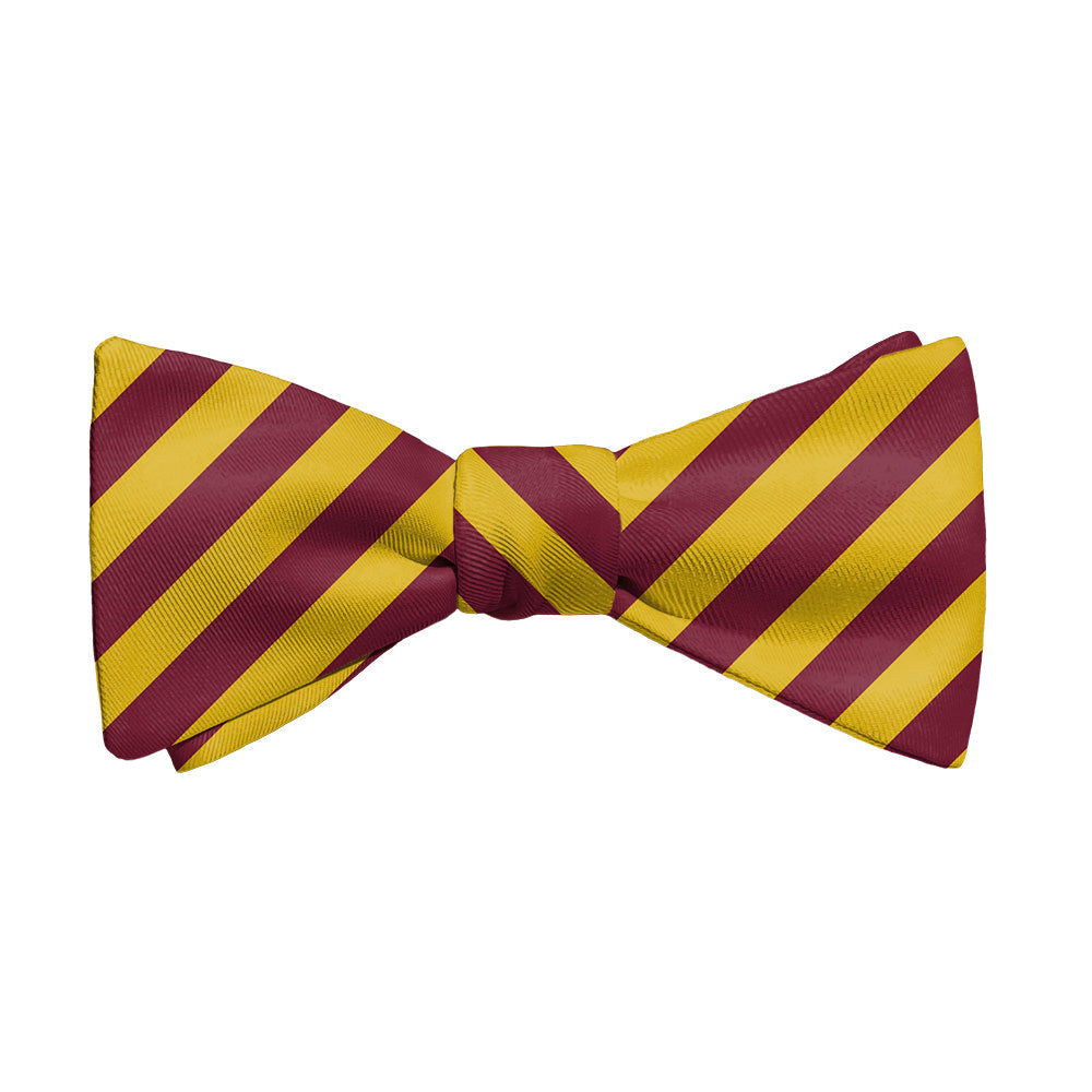 Rugby Stripe Bow Tie - Adult Standard Self-Tie 14-18" -  - Knotty Tie Co.