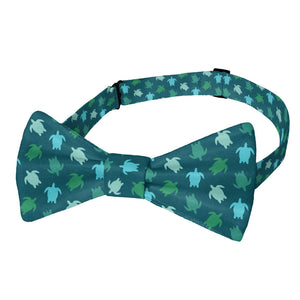 Sea Turtles Bow Tie - Adult Pre-Tied 12-22" -  - Knotty Tie Co.