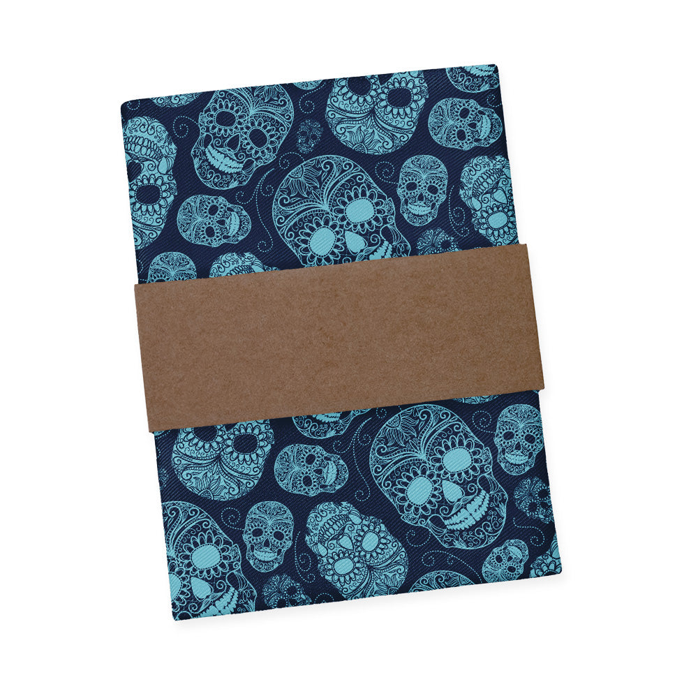 Sugar Skull Pocket Square - Packaging - Knotty Tie Co.