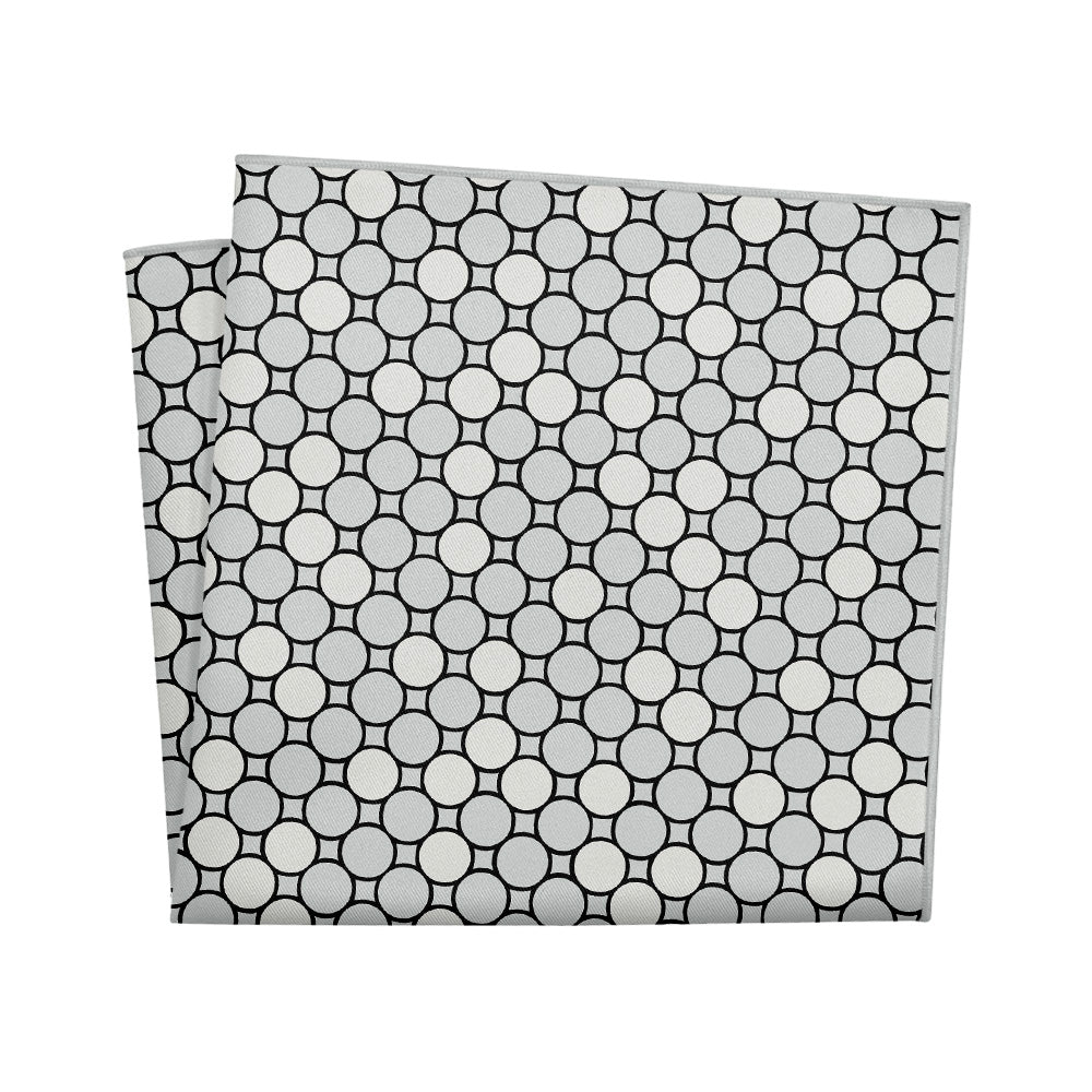 Syracuse Dots Pocket Square - 12" Square - Knotty Tie Co.
