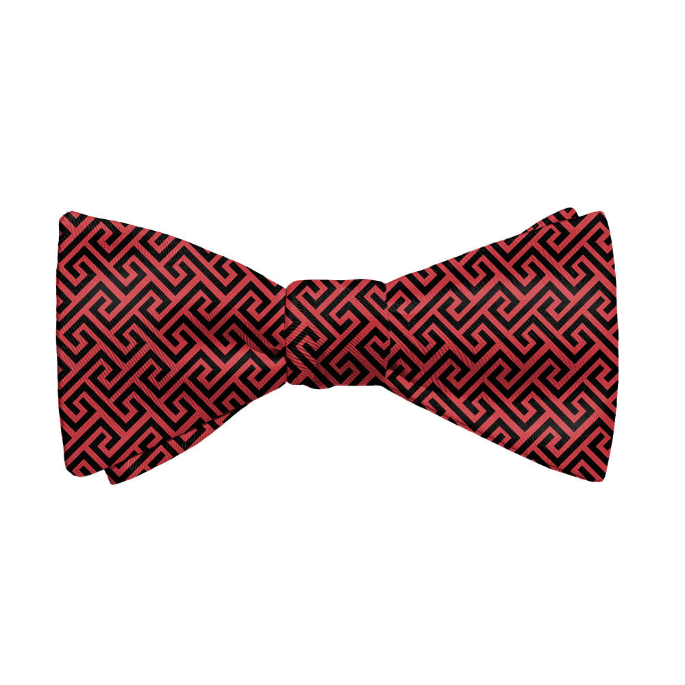 Tatami Geo Bow Tie - Adult Standard Self-Tie 14-18" -  - Knotty Tie Co.