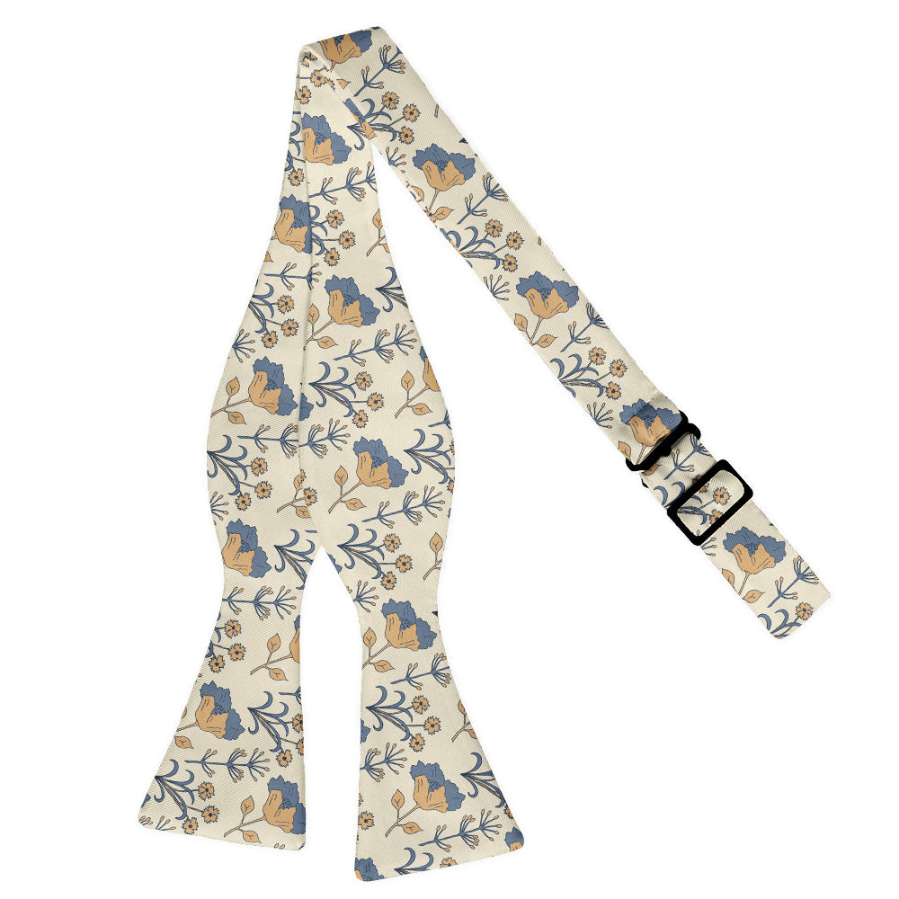 The Lyn Floral Bow Tie - Adult Extra-Long Self-Tie 18-21" -  - Knotty Tie Co.