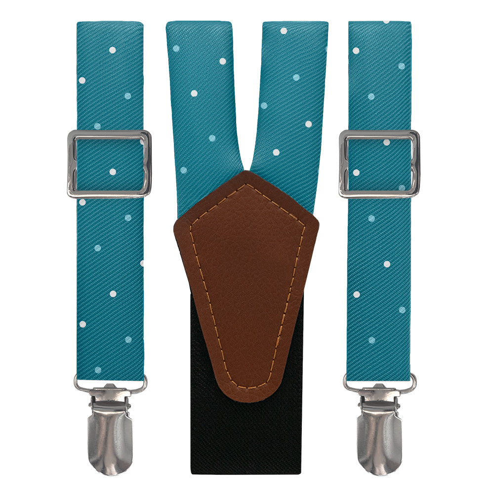 Three Color Denver Dots Suspenders - Main View - Knotty Tie Co.