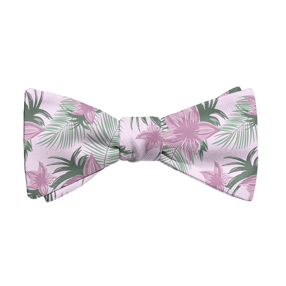 Tropical Blooms Bow Tie - Adult Standard Self-Tie 14-18" - Knotty Tie Co.