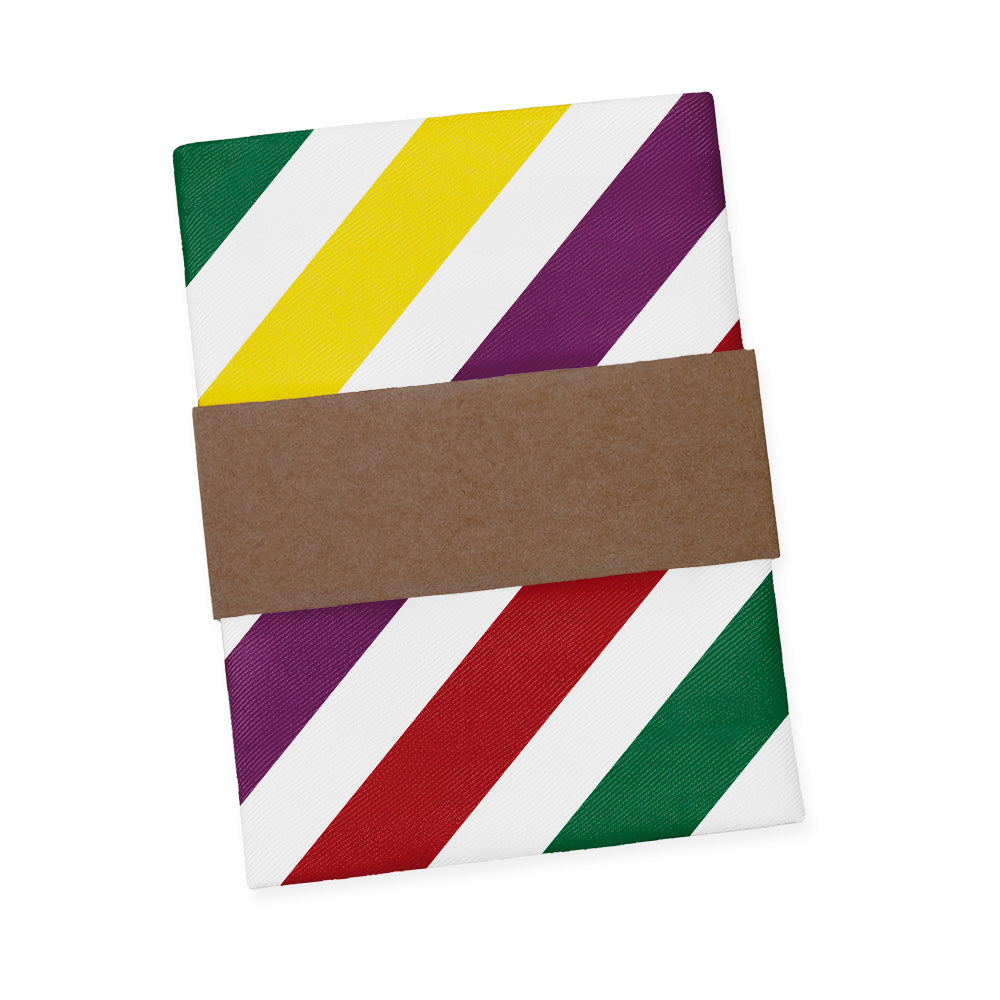 Tutti Frutti Pocket Square - Packaging - Knotty Tie Co.