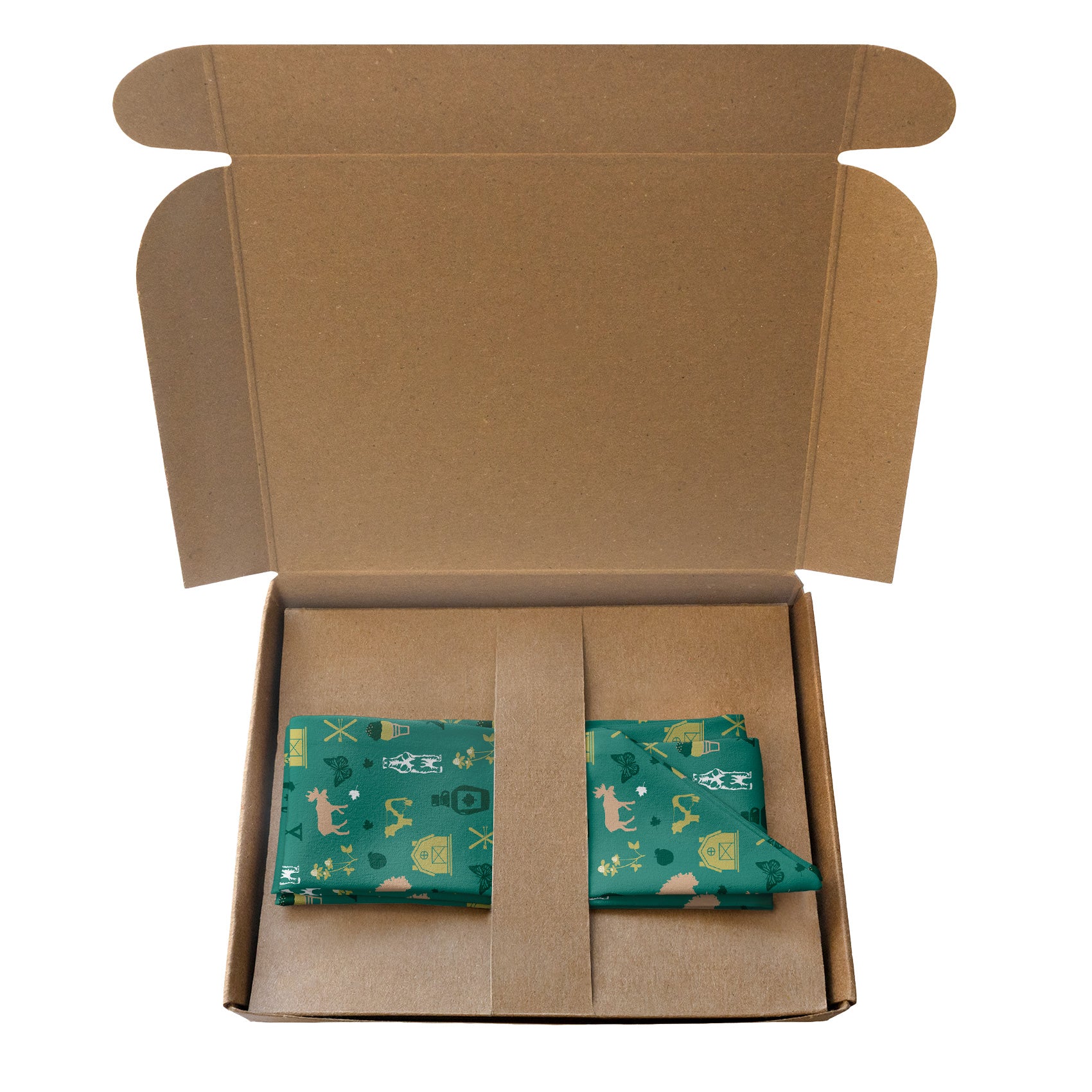 Vermont State Heritage Hair Scarf - Packaging - Knotty Tie Co.