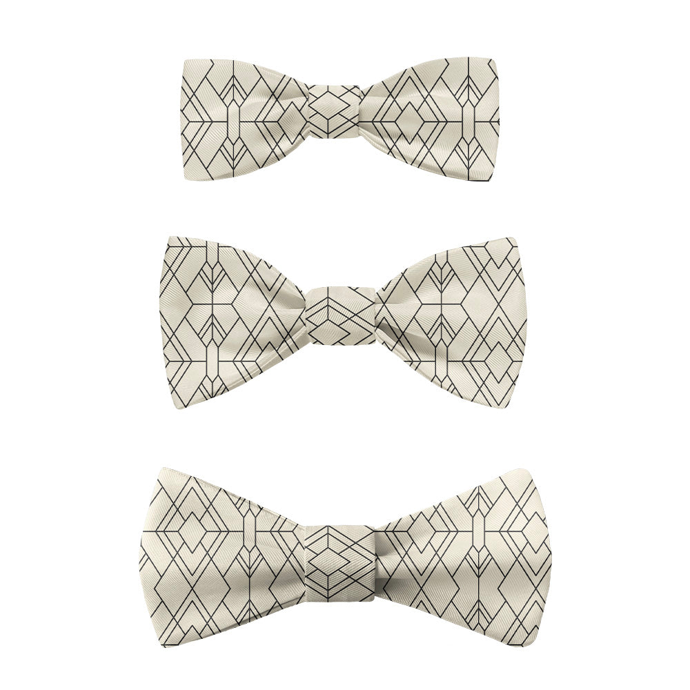 Vintage Deco Bow Tie -  -  - Knotty Tie Co.