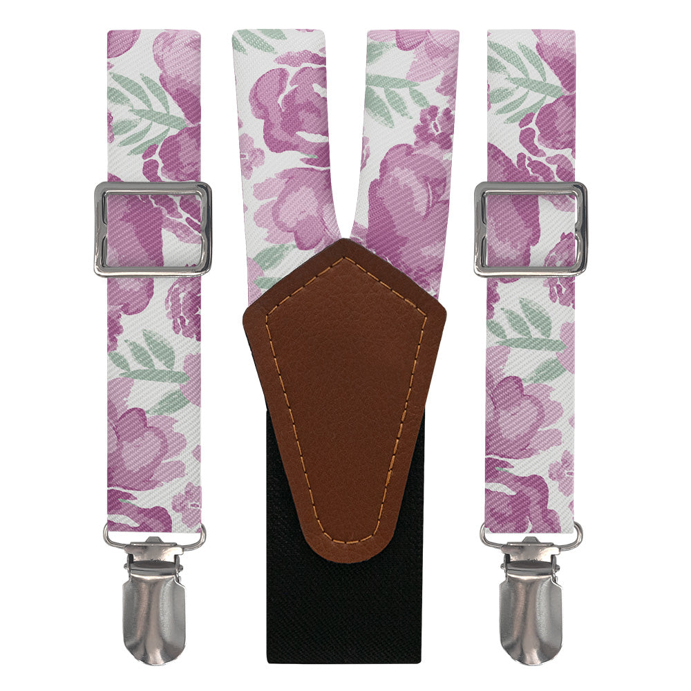 Watercolor Floral Suspenders - Main View - Knotty Tie Co.