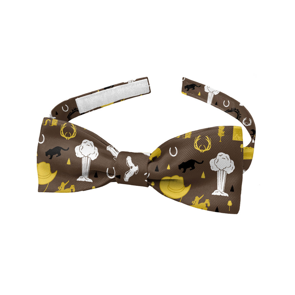 Wyoming State Heritage Bow Tie - Baby Pre-Tied 9.5-12.5" -  - Knotty Tie Co.