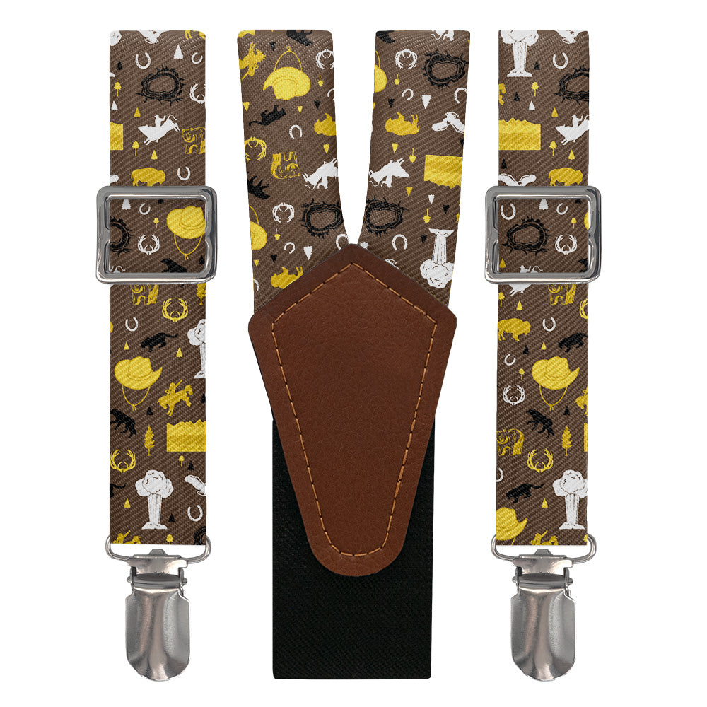 Wyoming State Heritage Suspenders - Main View - Knotty Tie Co.