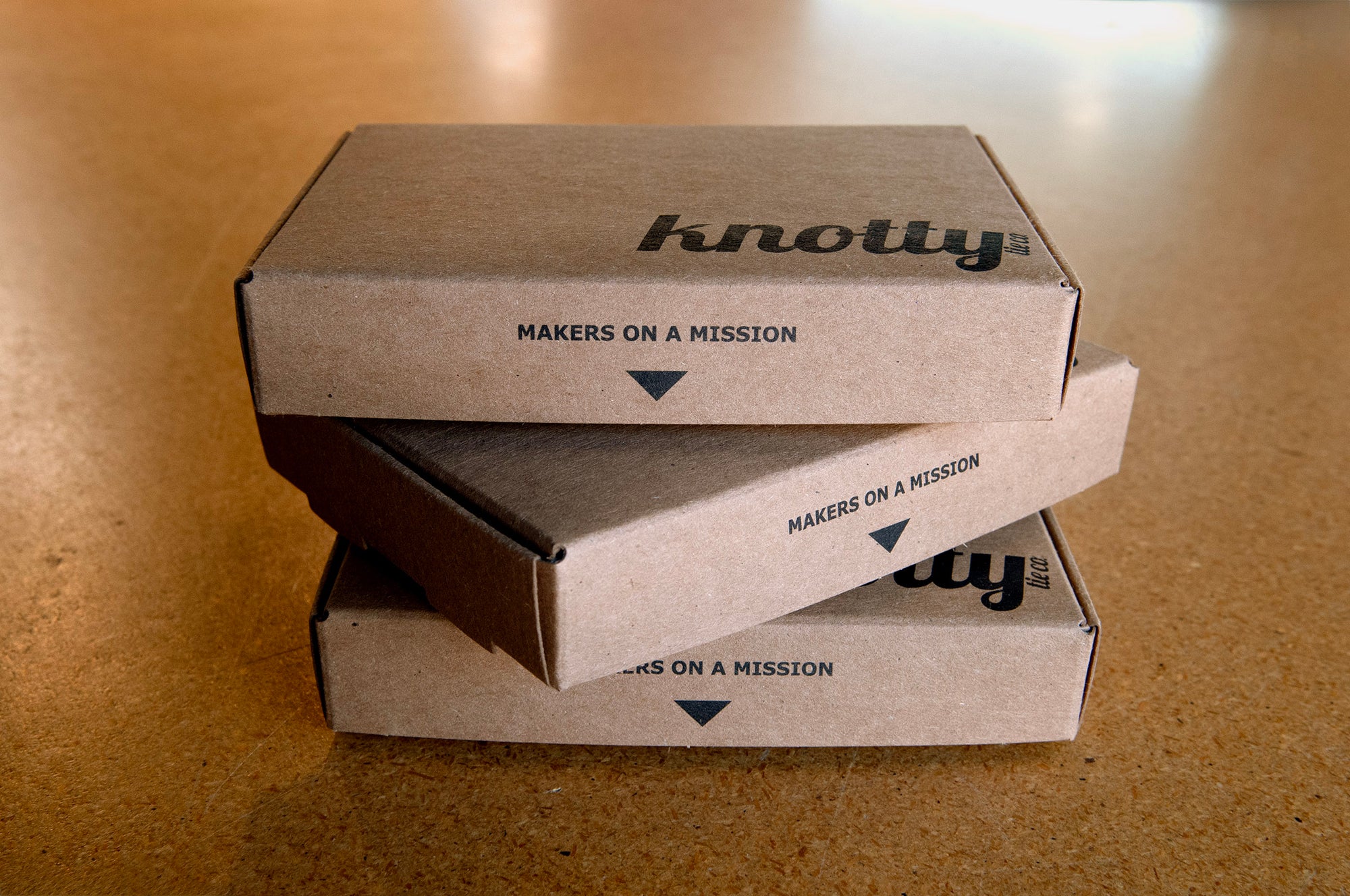 Knotty Tie Kraft Bow Tie Boxes for Gifting