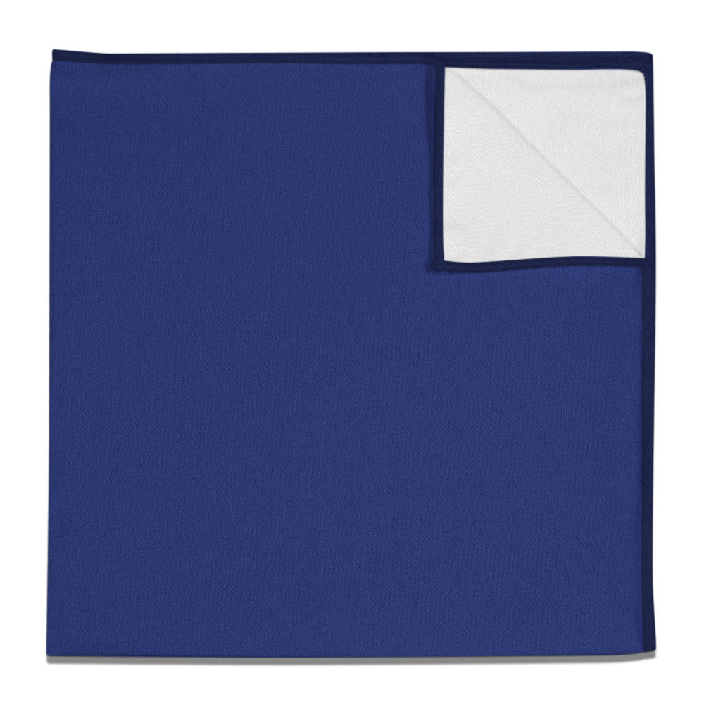 Azazie Royal Blue Pocket Square - 12" Square -  - Knotty Tie Co.