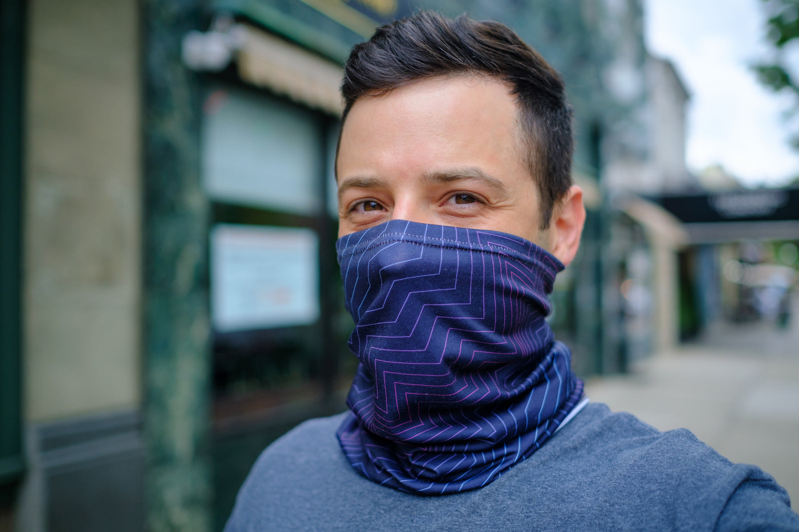 Aesthetic Neck Gaiter - Regular - Knotty Tie Co.