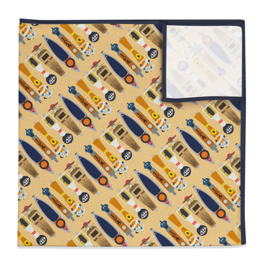 On Tap Beer Pocket Square - 12" Square -  - Knotty Tie Co.