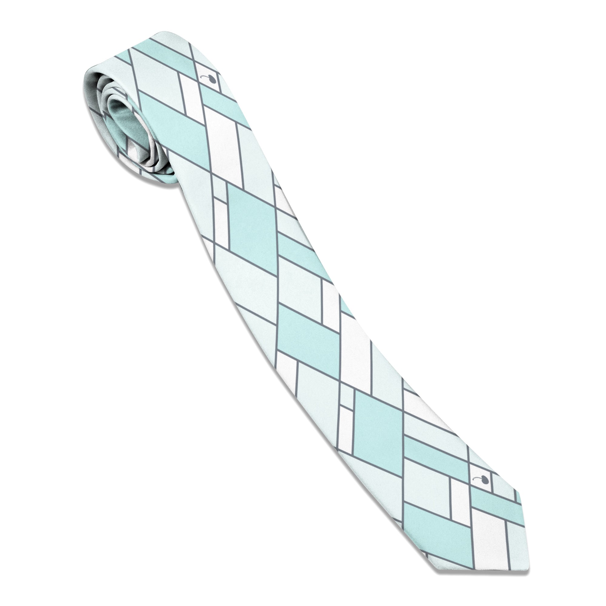 Cherry Creek Windowpane Necktie -  -  - Knotty Tie Co.