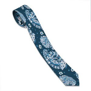 Floral Paisley Necktie -  -  - Knotty Tie Co.