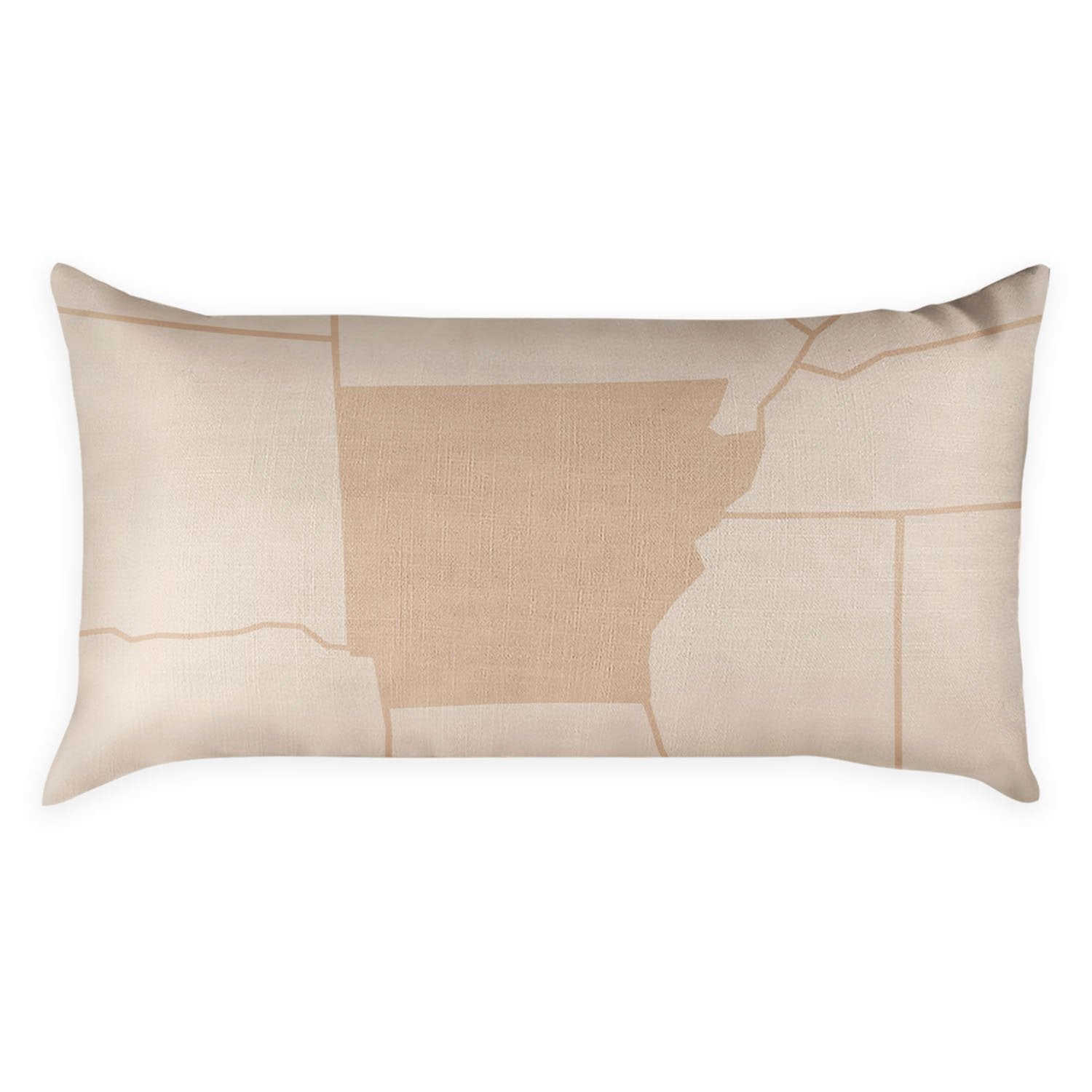 Arkansas Lumbar Pillow - Front - Knotty Tie Co.