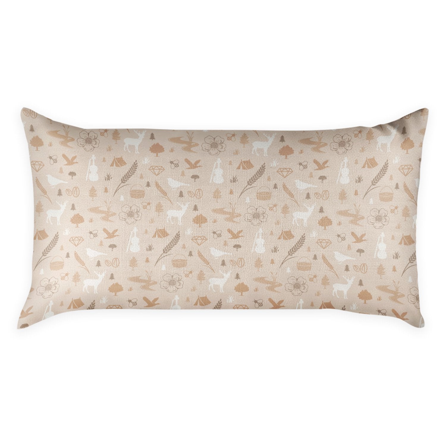 Arkansas Lumbar Pillow - Front - Knotty Tie Co.