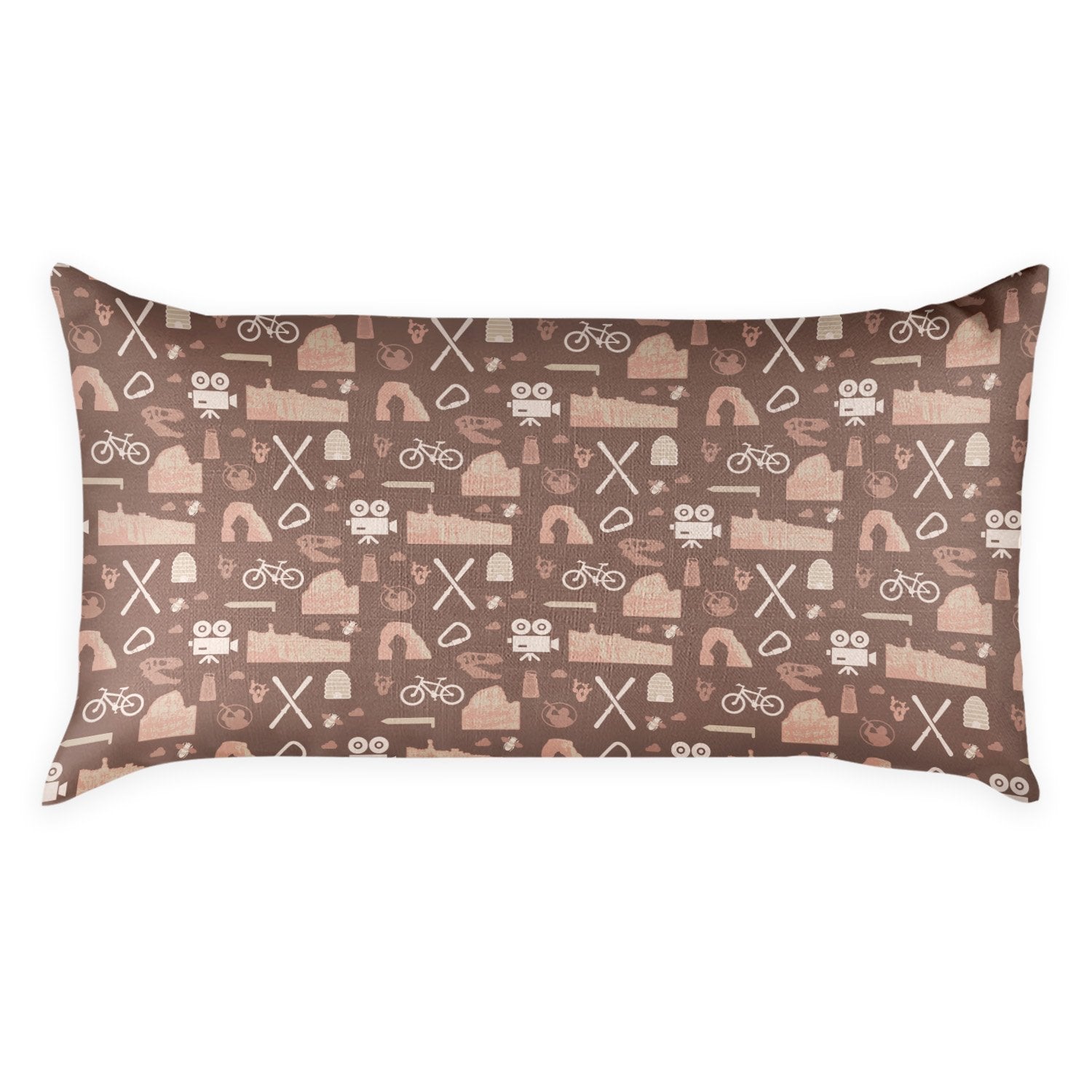 Utah Lumbar Pillow - Front - Knotty Tie Co.