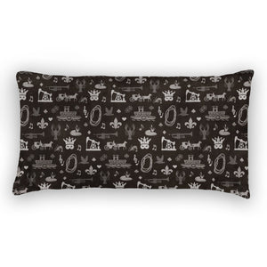 Louisiana Lumbar Pillow -  -  - Knotty Tie Co.