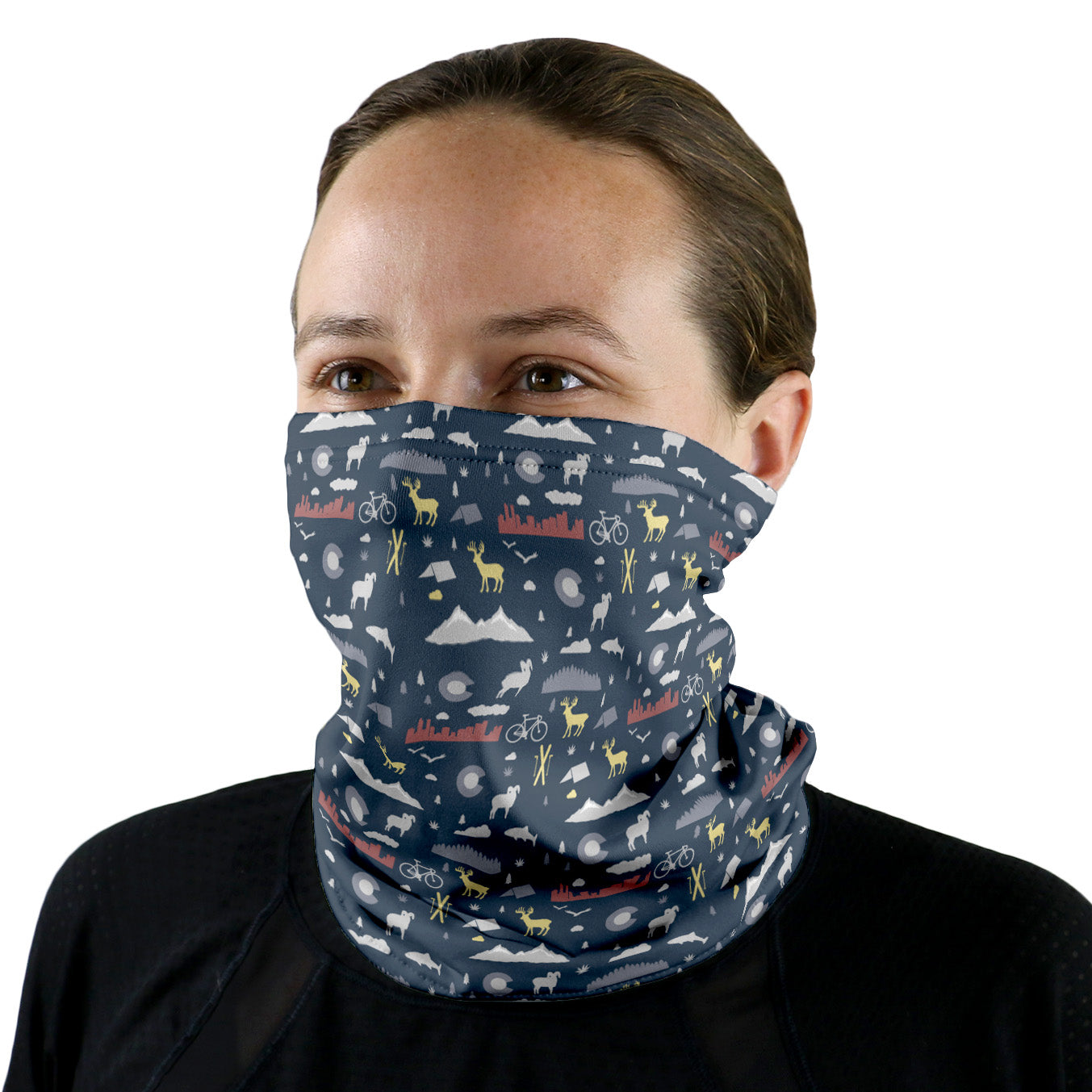 Colorado Heritage Neck Gaiter - Regular - Knotty Tie Co.
