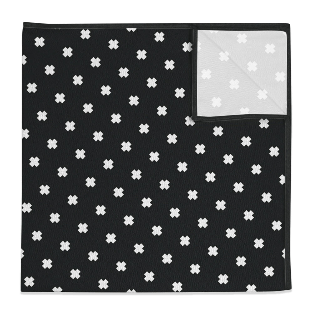 Calico Geometric Pocket Square - 12" Square -  - Knotty Tie Co.