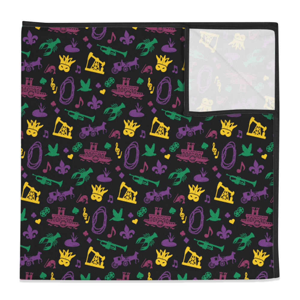 Louisiana State Heritage Pocket Square - 12" Square -  - Knotty Tie Co.