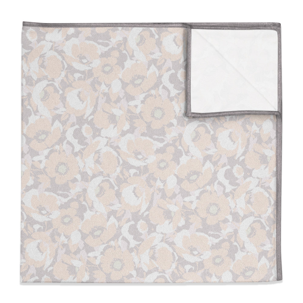 Mod Floral Pocket Square - 12" Square -  - Knotty Tie Co.