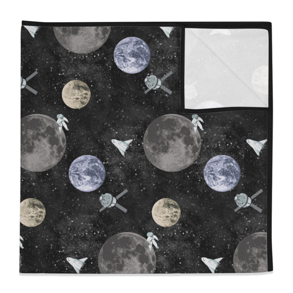 Outer Space Pocket Square - 12" Square -  - Knotty Tie Co.