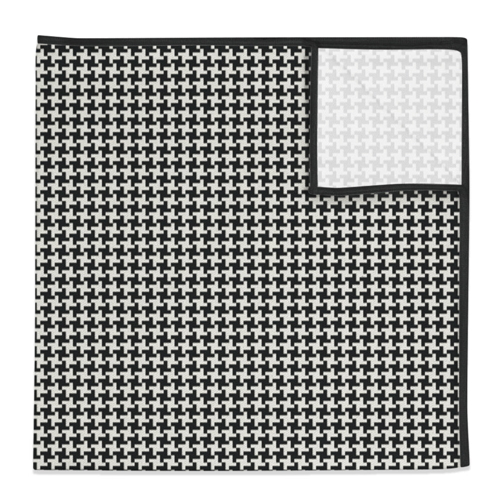 Puppytooth Pocket Square - 12" Square -  - Knotty Tie Co.