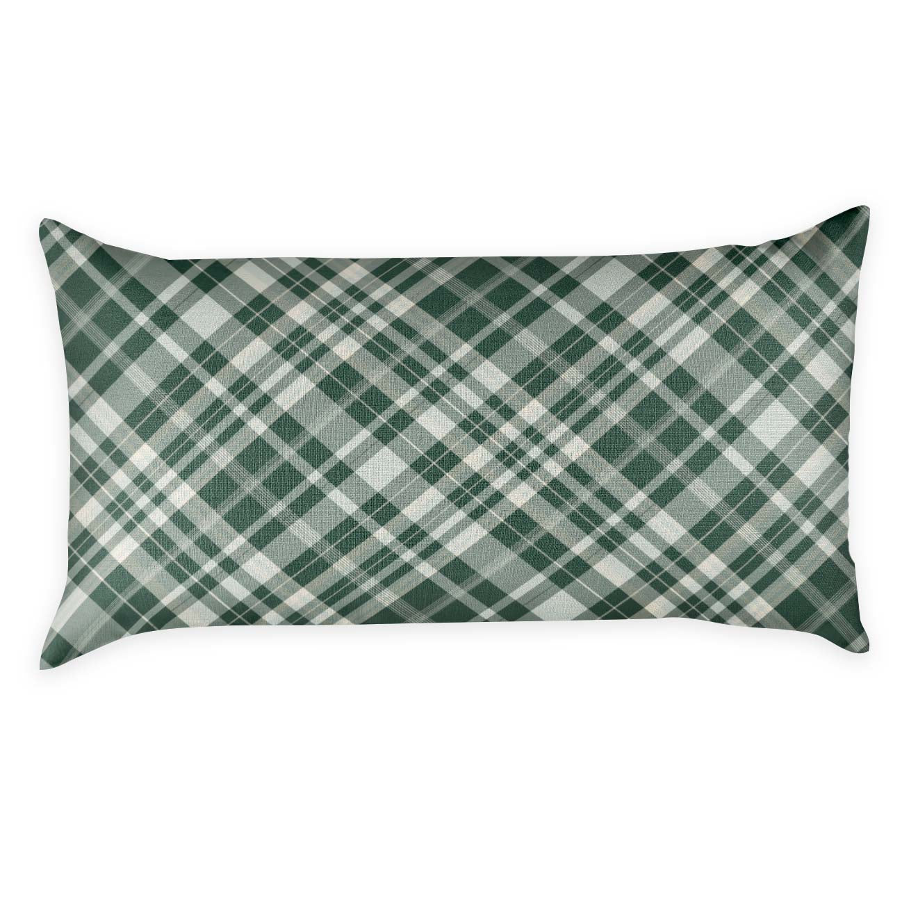 Denver Skyline Plaid Lumbar Pillow - Front - Knotty Tie Co.