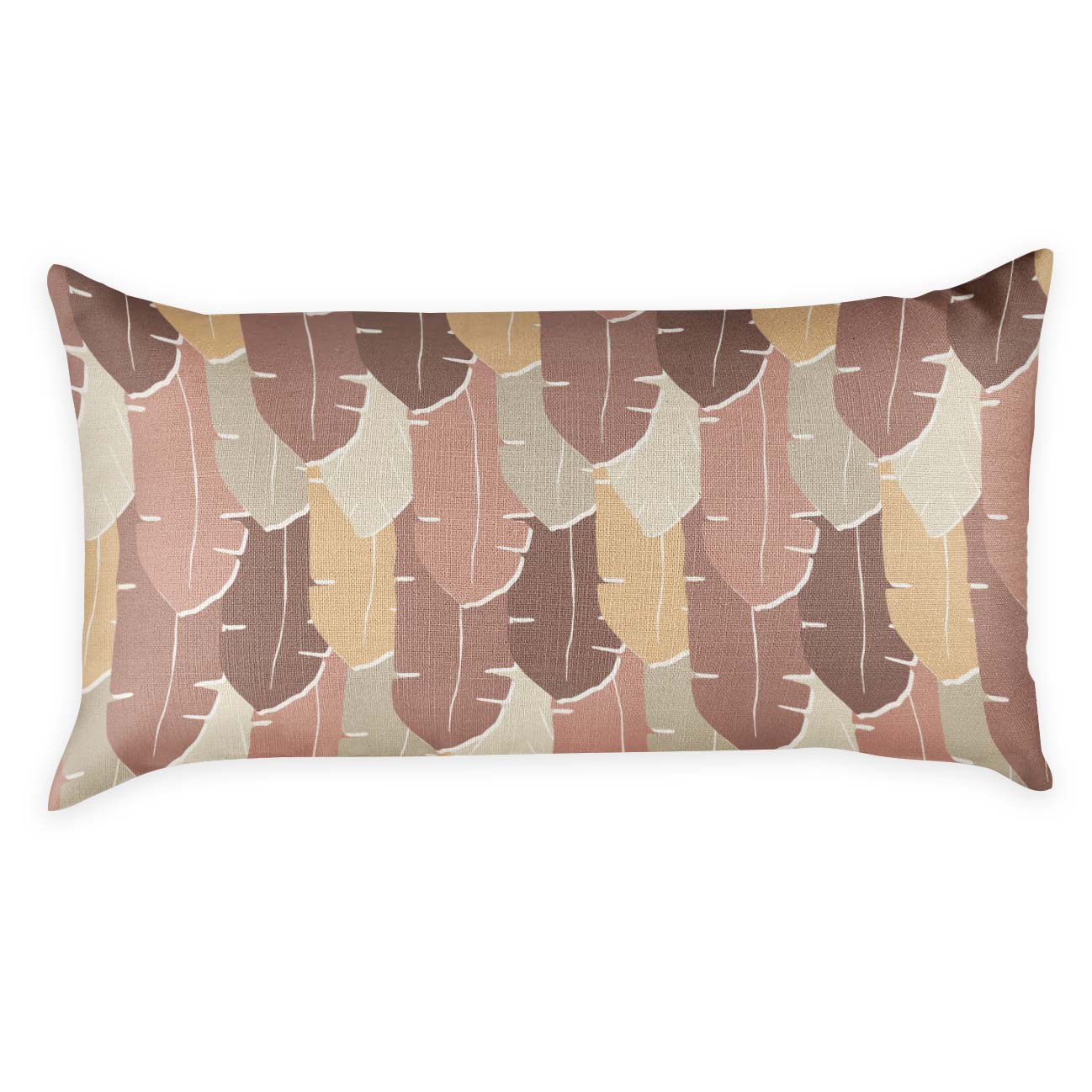 Musa Floral Lumbar Pillow - Front - Knotty Tie Co.