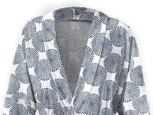 Batik Geometric Robe -  -  - Knotty Tie Co.