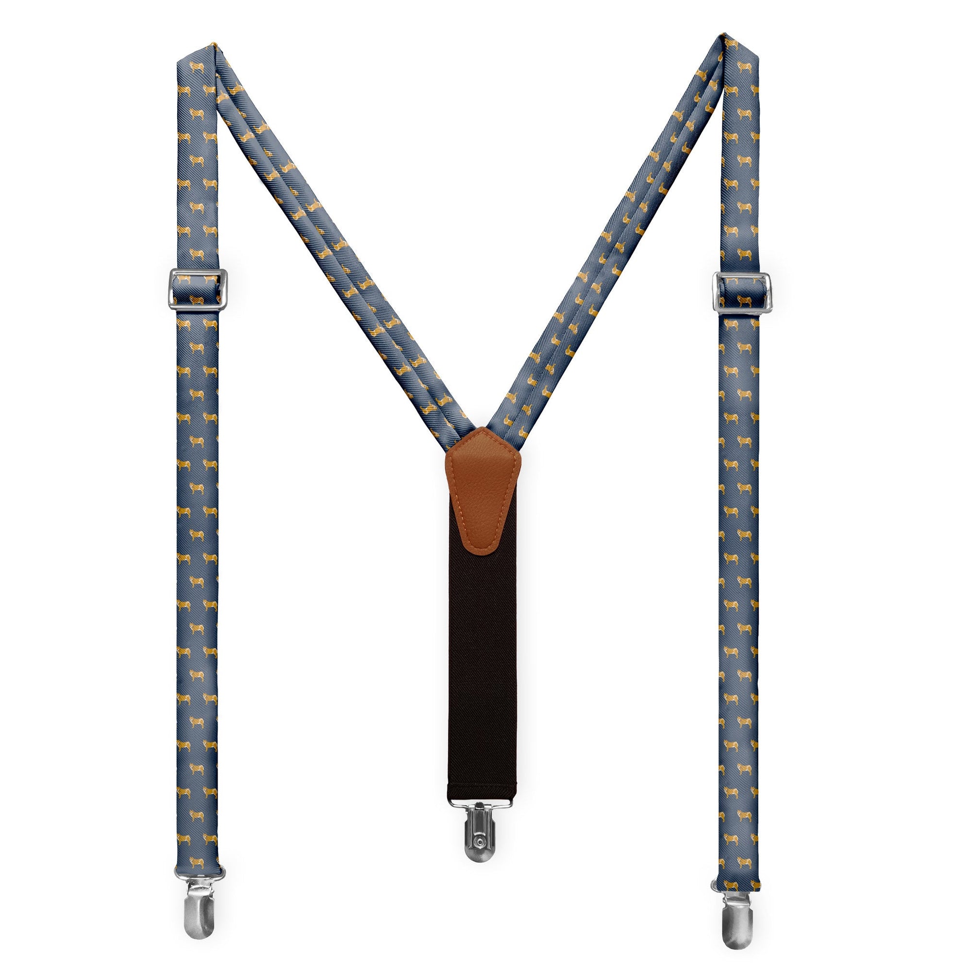 Shiba Inu Suspenders -  -  - Knotty Tie Co.