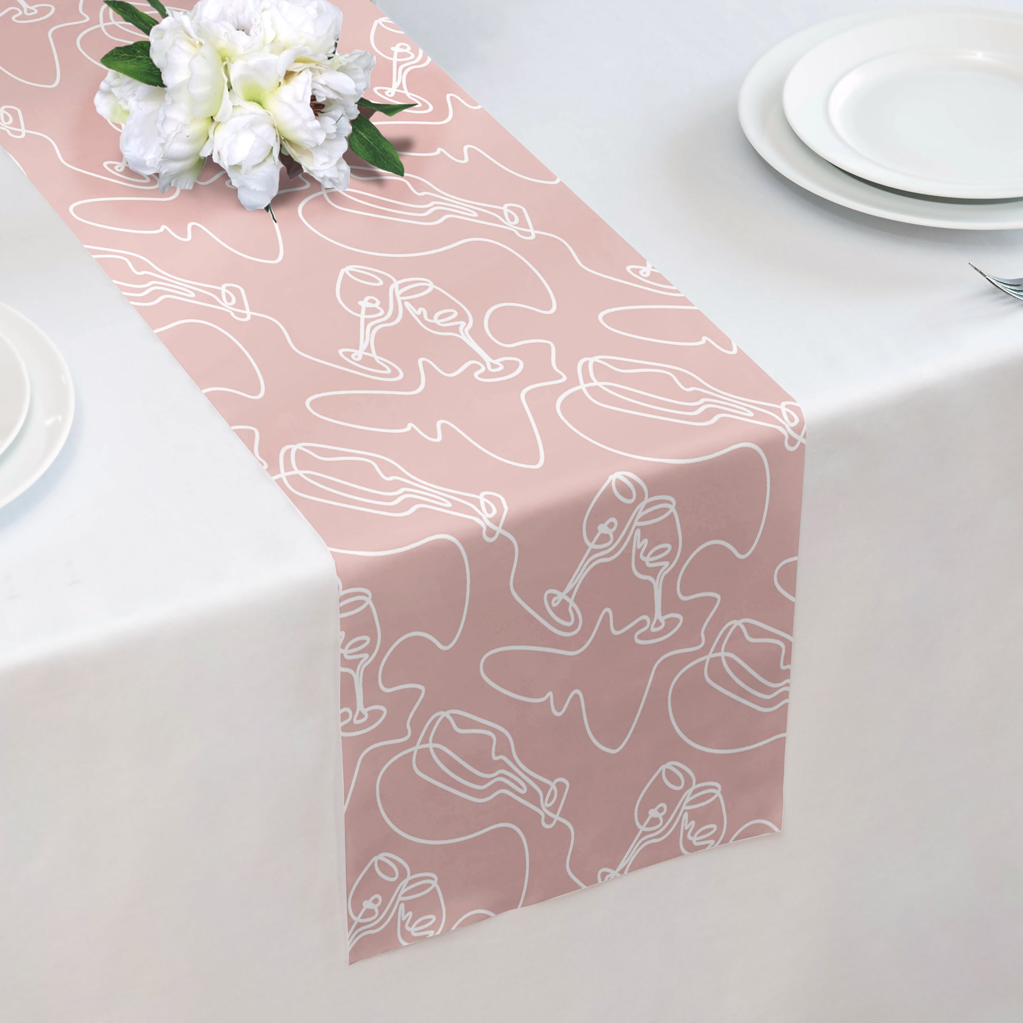 Pour Decisions Table Runner -  -  - Knotty Tie Co.
