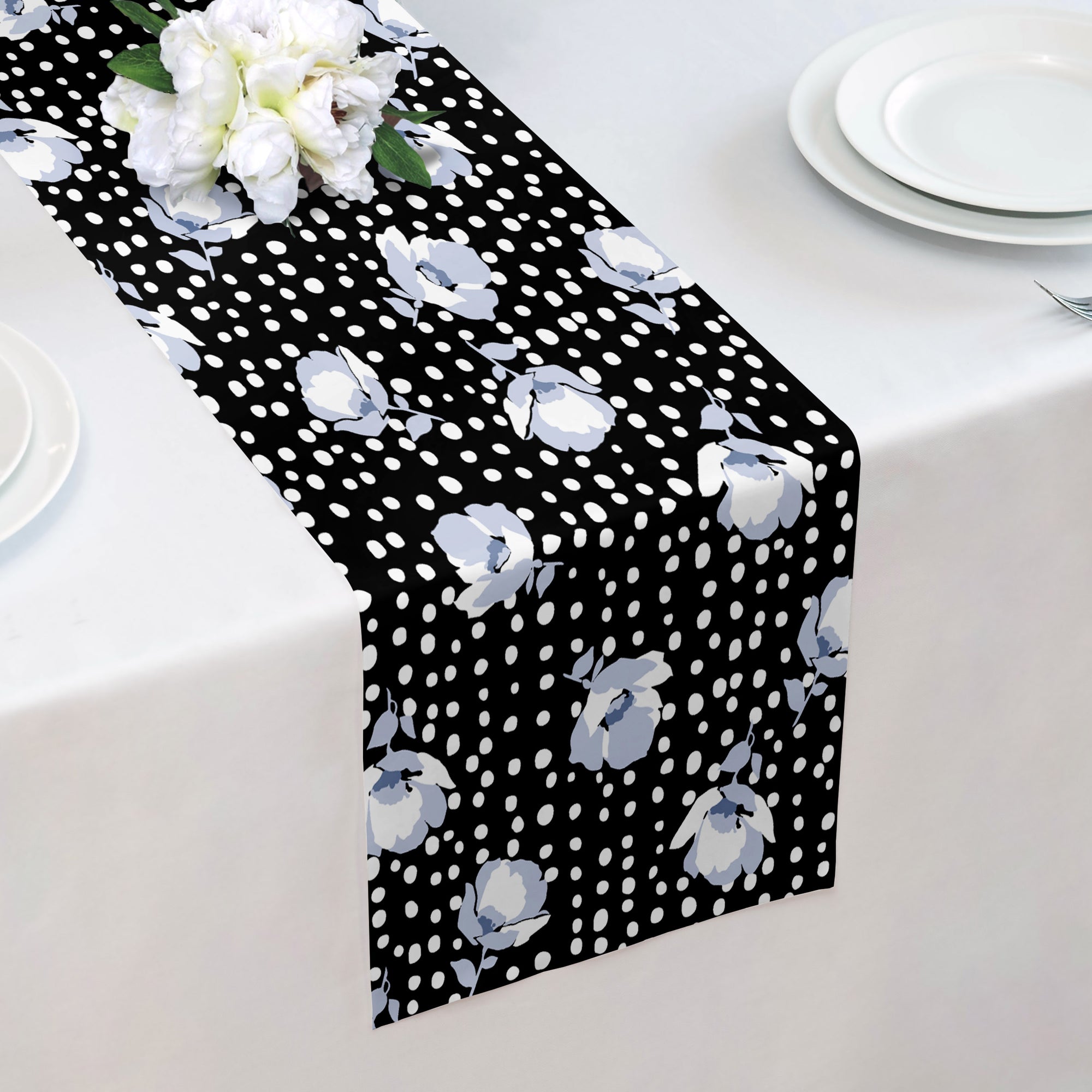 Whitman Floral Table Runner -  -  - Knotty Tie Co.