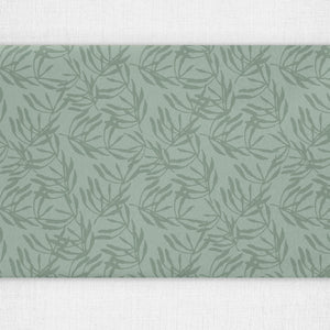 Olive Leaf Floral Table Runner -  -  - Knotty Tie Co.
