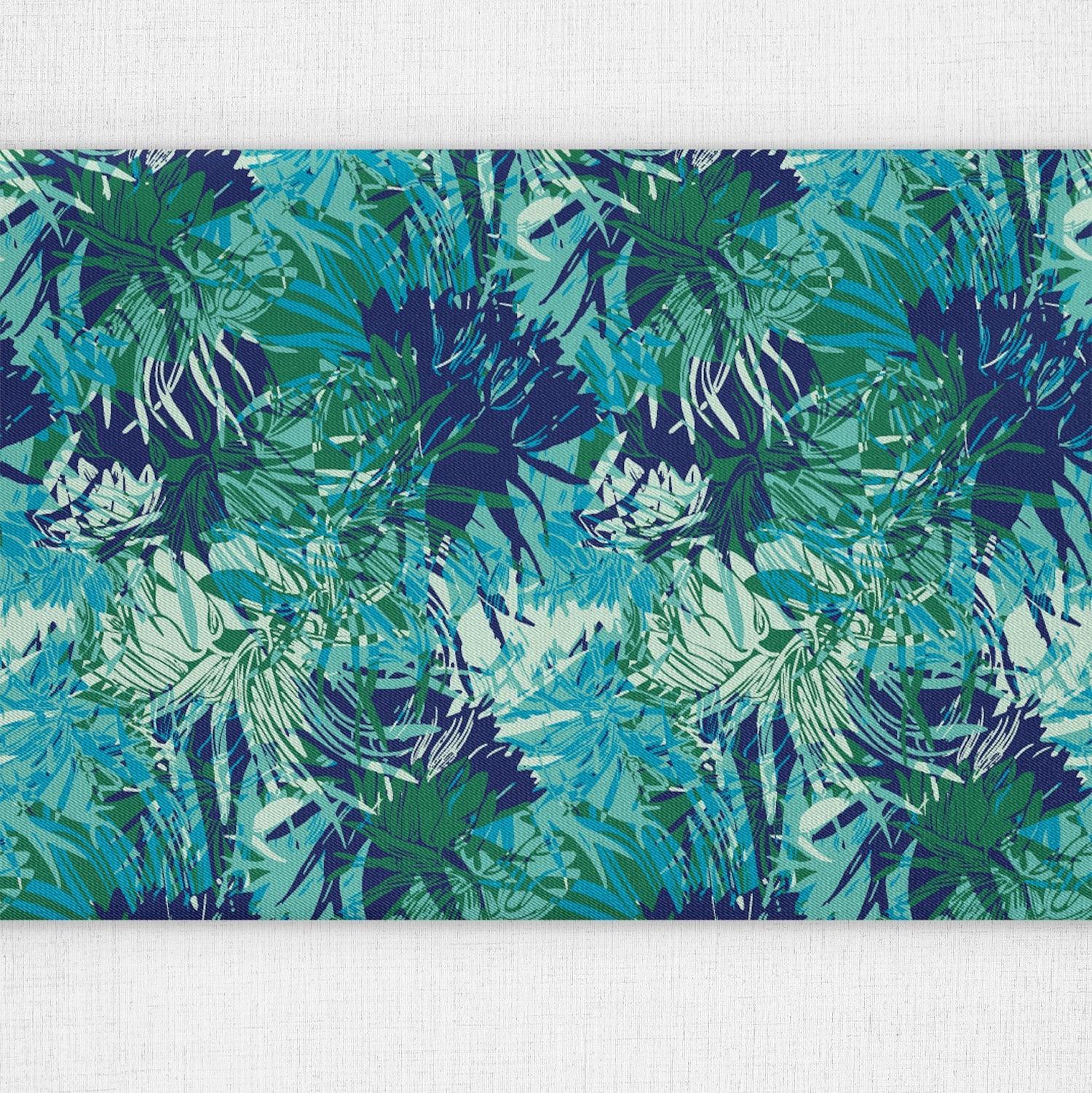 Tropics Floral Table Runner -  -  - Knotty Tie Co.