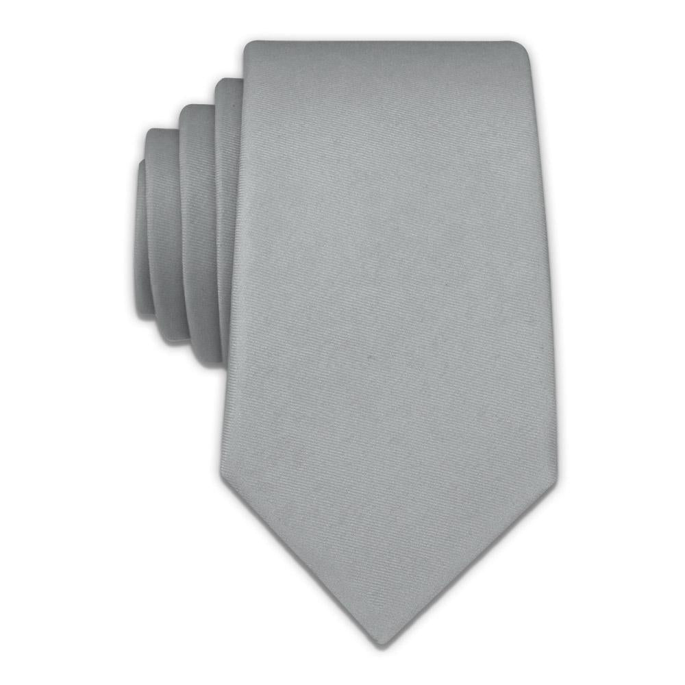 Solid KT Gray Necktie - Knotty 2.75" -  - Knotty Tie Co.