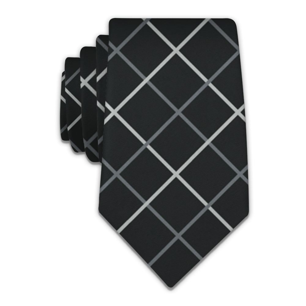 Windowpane Plaid Necktie - Knotty 2.75" -  - Knotty Tie Co.