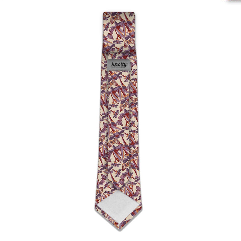 Butterfly Floral Necktie -  -  - Knotty Tie Co.