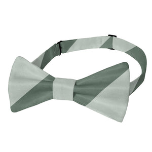 Wide Stripe Bow Tie - Adult Pre-Tied 12-22" -  - Knotty Tie Co.