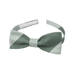 Wide Stripe Bow Tie - Baby Pre-Tied 9.5-12.5" -  - Knotty Tie Co.